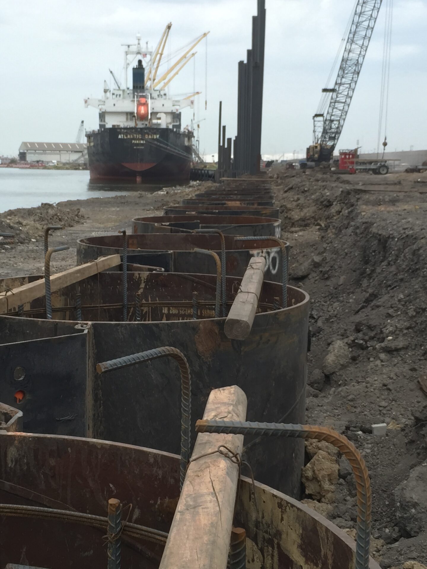 Pipe Combi-wall with Z Infill Sheet Piles