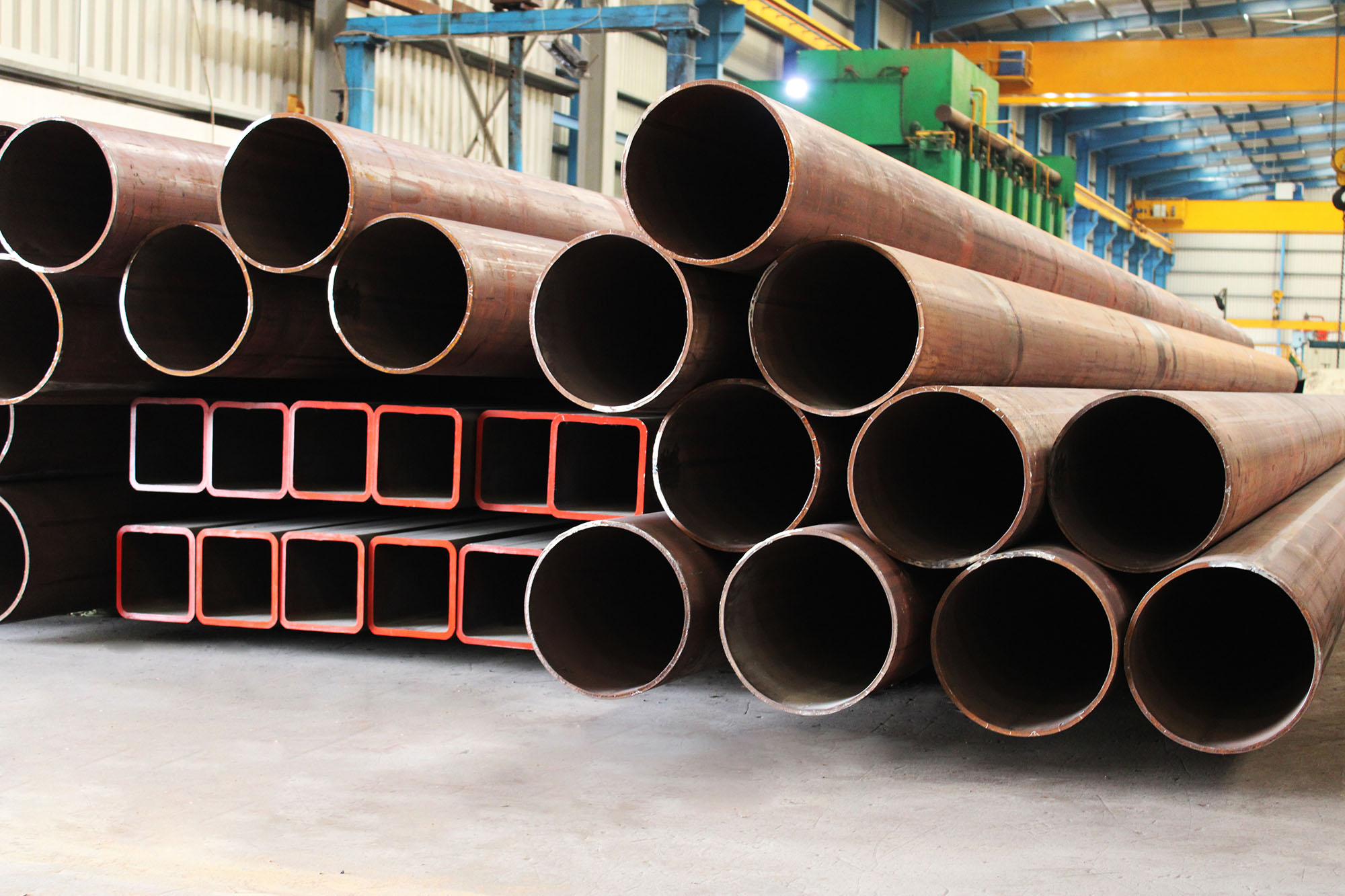 ERW Pipe Piles and Square Tubing
